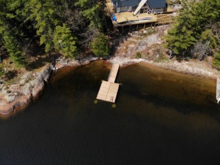 16ft x 20ft Floating Pontoon Dock in Blind Bay Gerogian Bay 1.jpeg